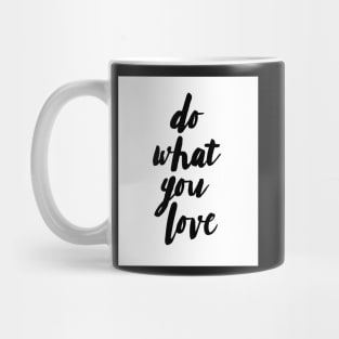 Quote print, Do what you love, Scandinavian print, Scandinavian, Nordic, Trendy print, Styled, Scandinavian art, Modern art, Wall art, Print, Minimalistic, Modern Mug